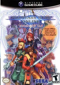 Phantasy Star Online box art
