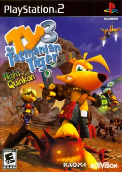 Ty the Tasmanian Tiger 3: Night of the Quinkan box art