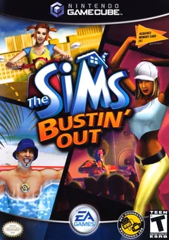 The Sims Bustin' Out box art