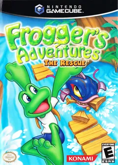 Frogger's Adventures: The Rescue box art