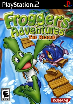 Frogger's Adventures: The Rescue box art