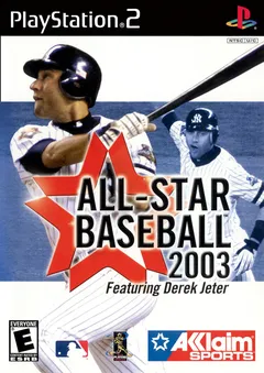 All-Star Baseball 2003 box art