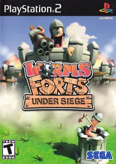 Worms Forts: Under Siege box art