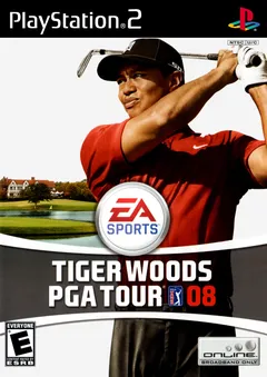 Tiger Woods PGA Tour 08 box art