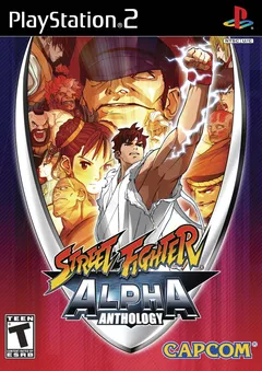 Street Fighter Alpha Anthology box art