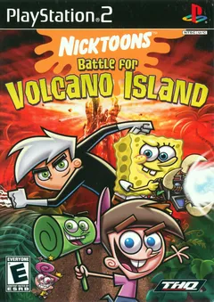 Nicktoons: Battle for Volcano Island box art