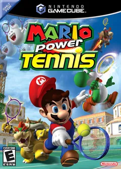 Mario Power Tennis box art