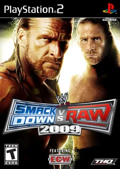 WWE Smackdown vs. Raw 2009 box art