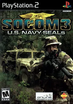 SOCOM 3 U.S. Navy SEALs box art