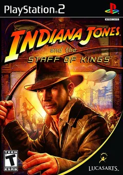 Indiana Jones and the Staff of Kings box art