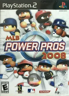 MLB Power Pros 2008 box art